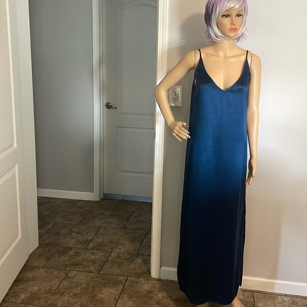 Equipment Femme Silk Slip Maxi Dress